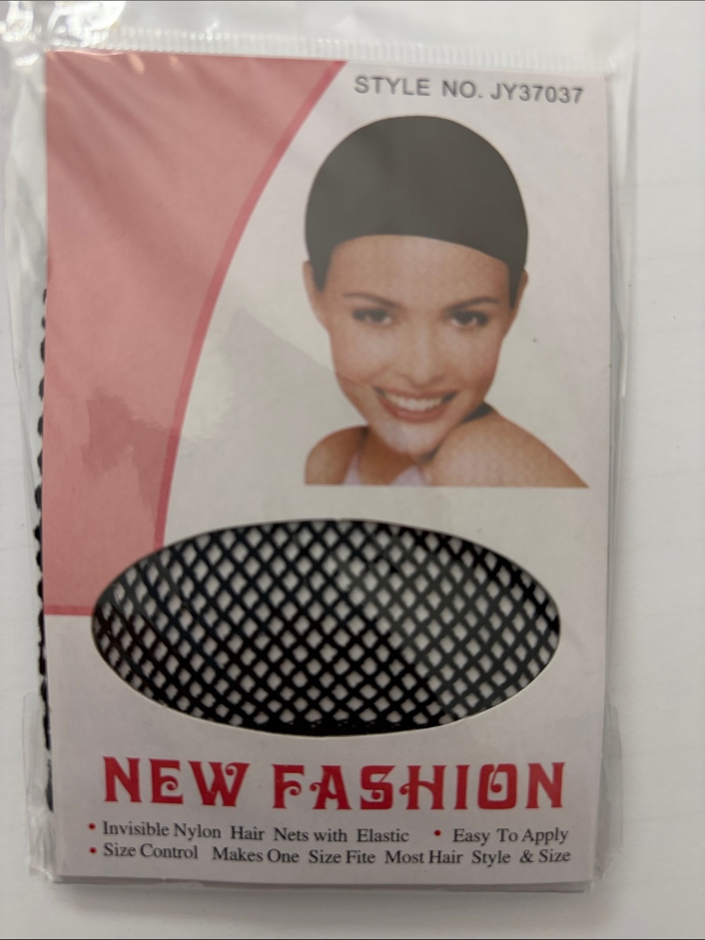 Wig Cap to wear under Wig. New Fashion Invisible Nylon Hair Nets - Black
